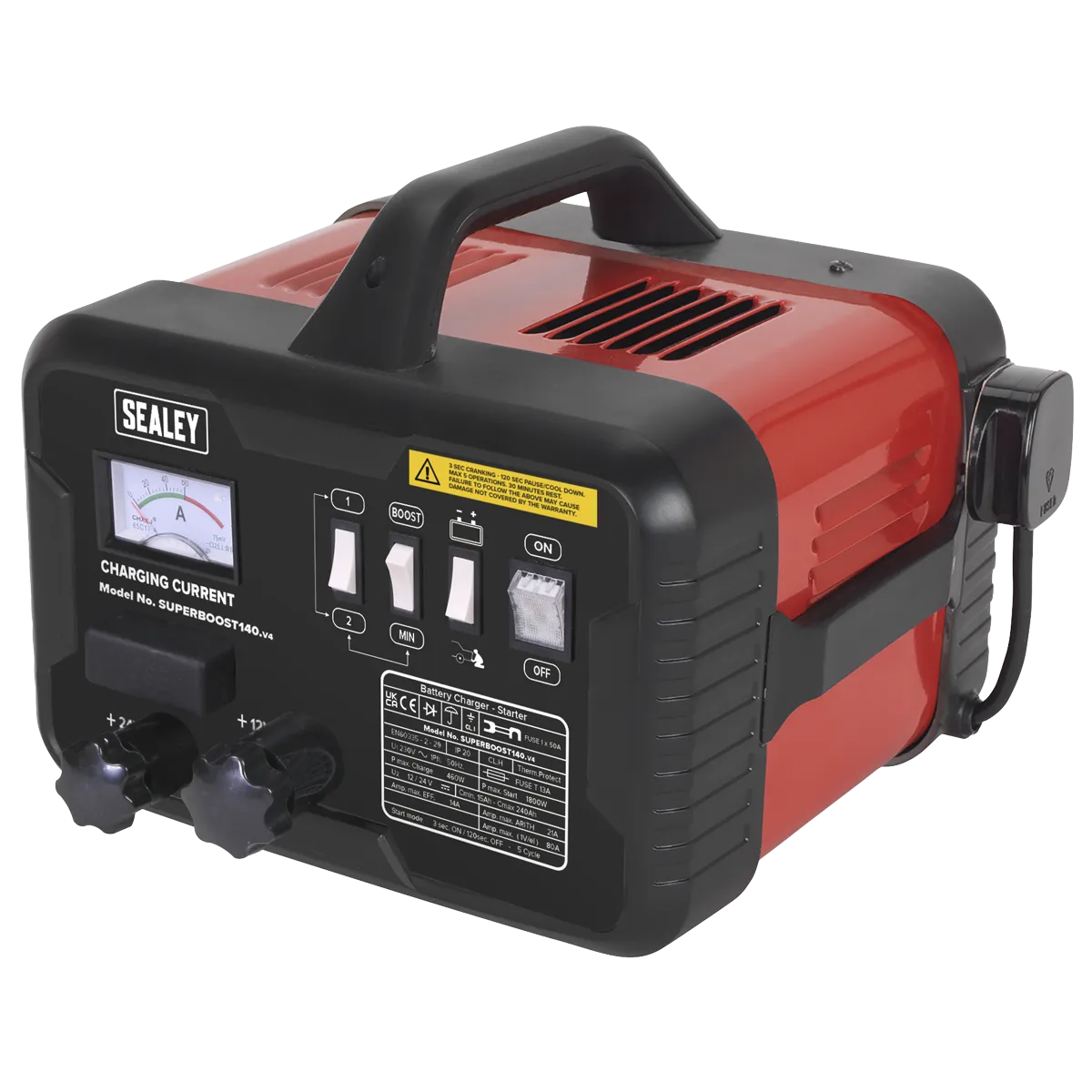 12/24V Starter/Charger 140/21A 230V