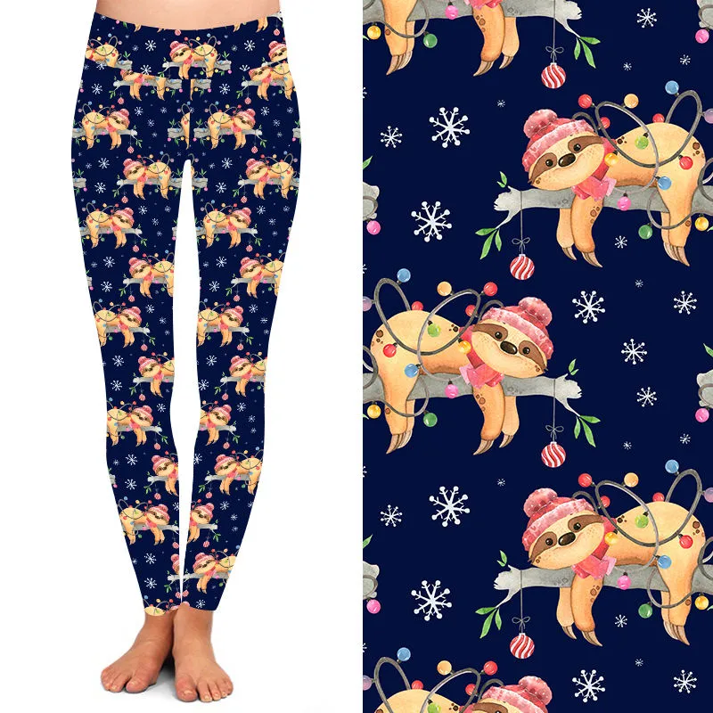 24/7 Slothmas Leggings