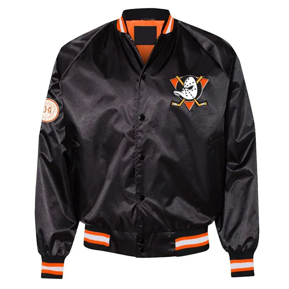 30th Anniversary Anaheim Ducks Varsity Jacket - William Jacket