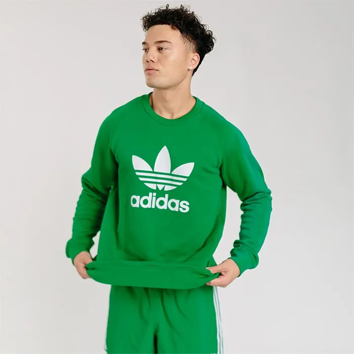 Stirling Sports Adicolor Classics Trefoil Crewneck Sweatshirt Hoodies & Crews