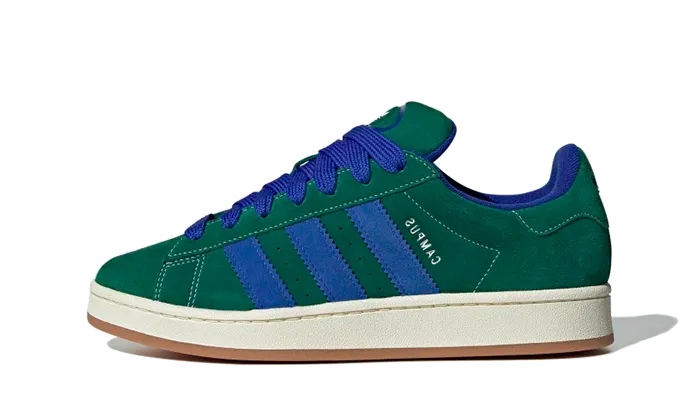 Adidas Campus 00s Dark Green Semi Lucid Blue - Google SEO friendly: Dark Green Adidas Campus 00s Sneakers with Semi Lucid Blue A