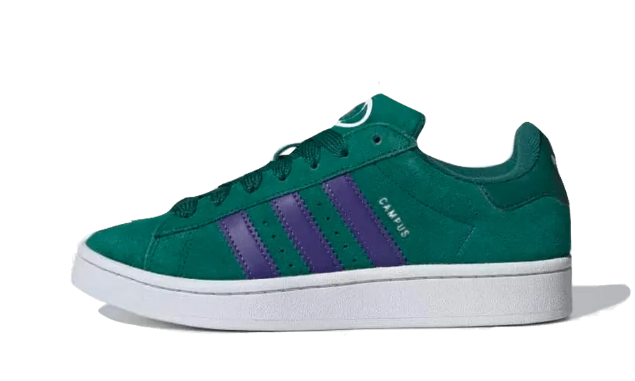 Adidas Campus 00s Dark Green Semi Lucid Blue - Google SEO friendly: Dark Green Adidas Campus 00s Sneakers with Semi Lucid Blue A