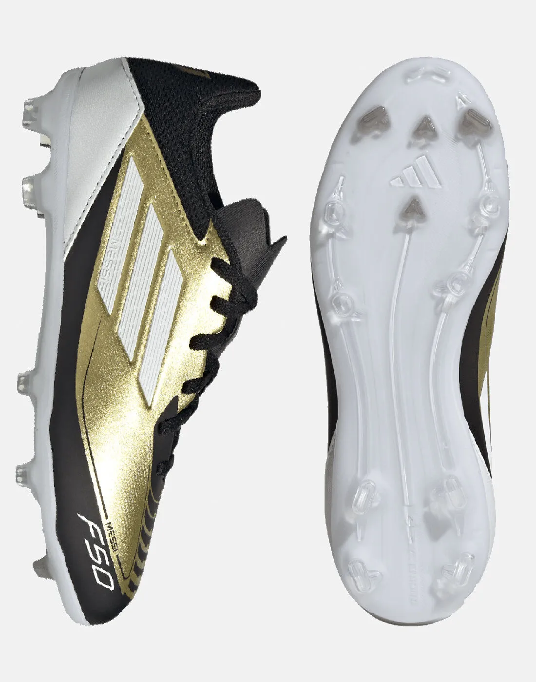 adidas Kids F50 Messi Firm Ground Soccer Cleats