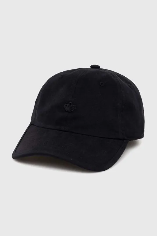 Adidas Originals Black Cotton Baseball Cap