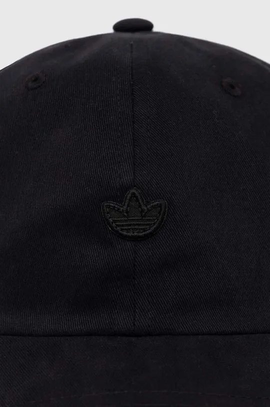 Adidas Originals Black Cotton Baseball Cap