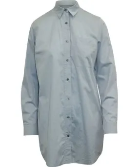 Alexander Wang Light Blue Cotton Shirt Dress