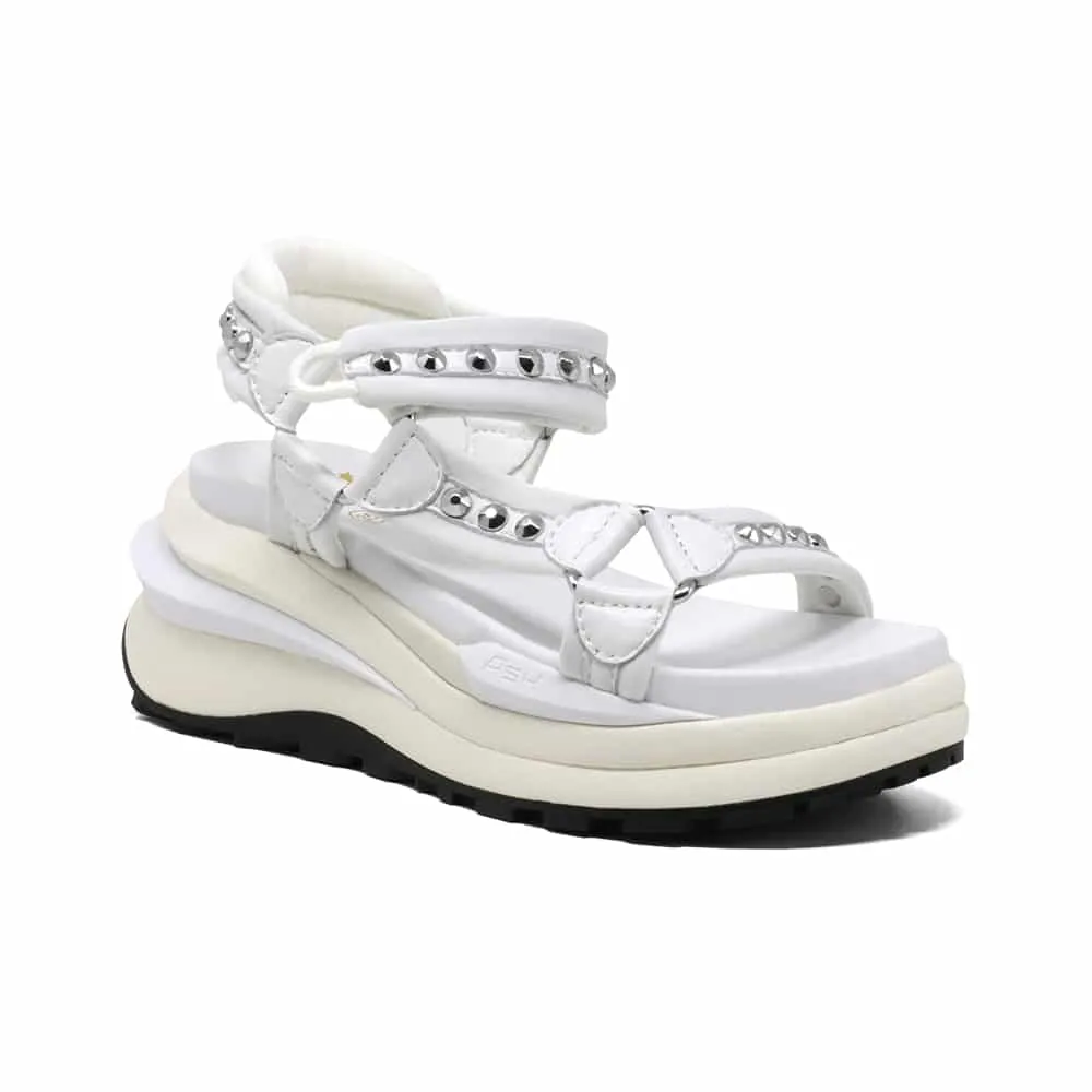 ASH SHOGUN White Wedge Ladies Sandals on Sale