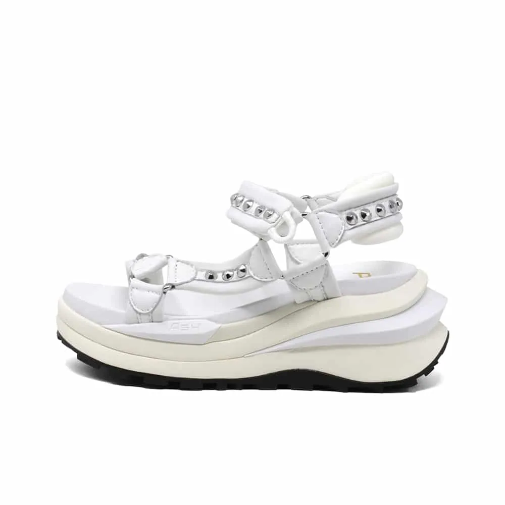 ASH SHOGUN White Wedge Ladies Sandals on Sale