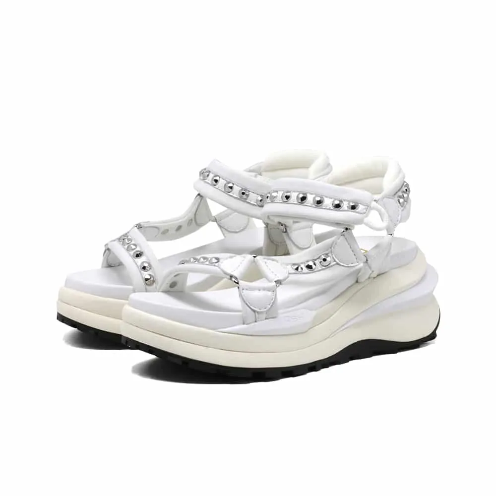 ASH SHOGUN White Wedge Ladies Sandals on Sale