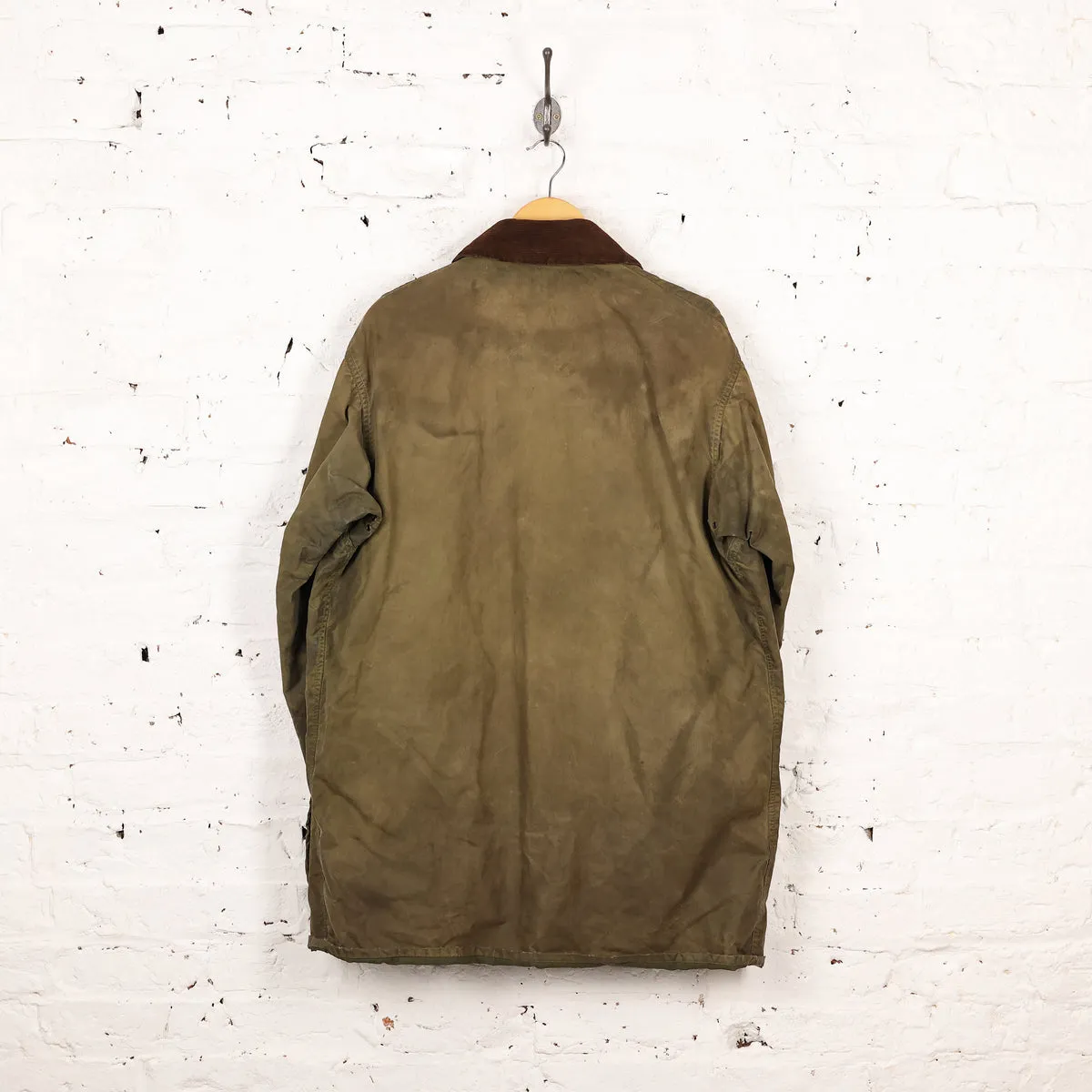 Barbour Green Wax Jacket - Size L