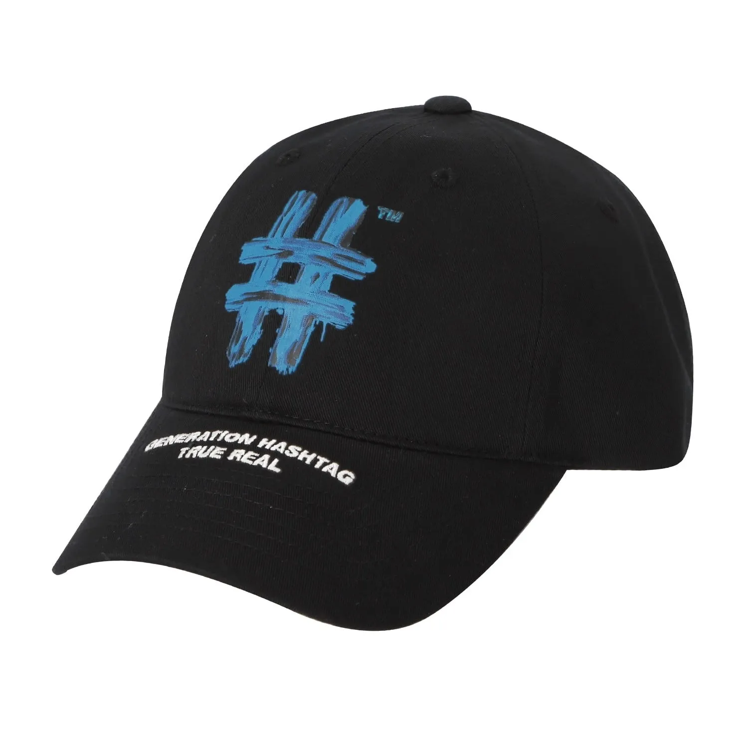 Black Been Trill Painting Logo Baseball Cap