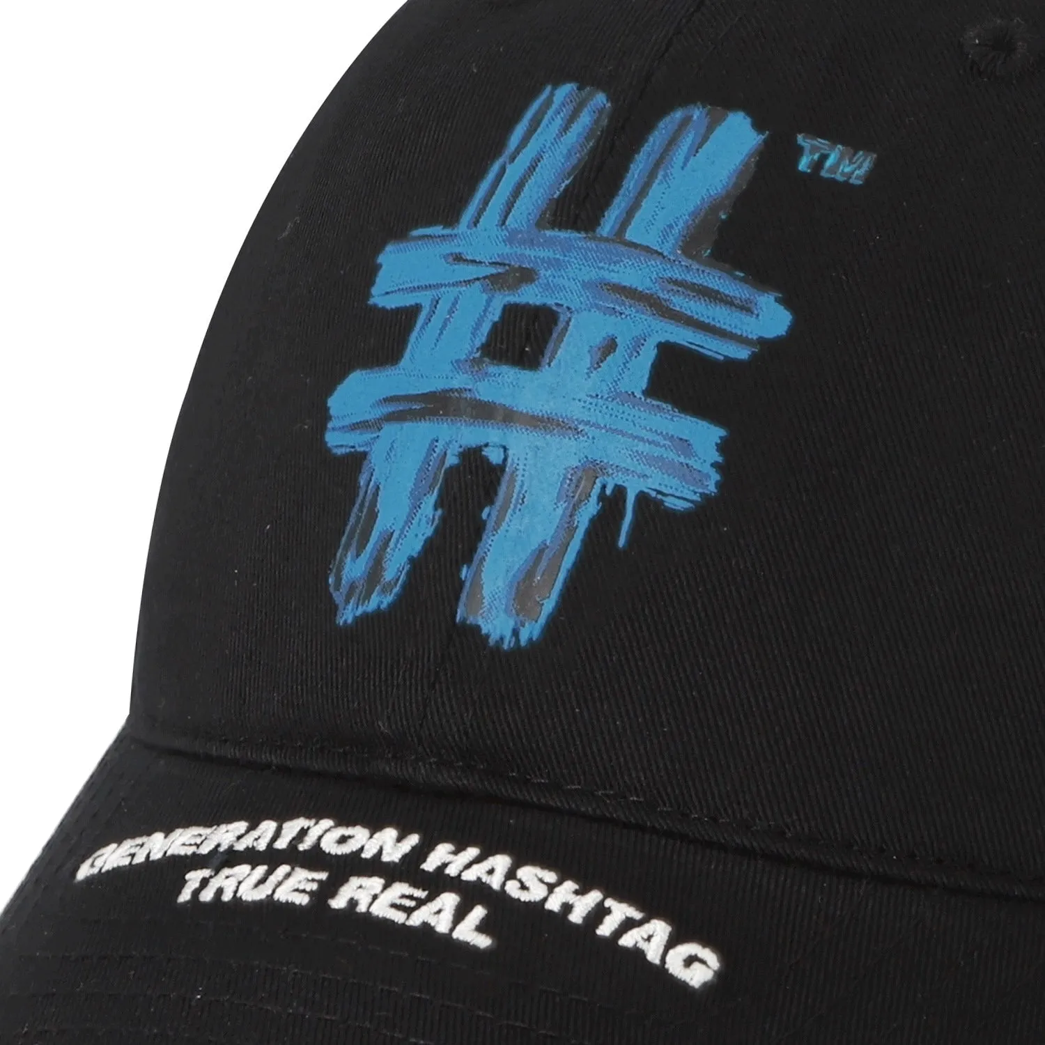 Black Been Trill Painting Logo Baseball Cap