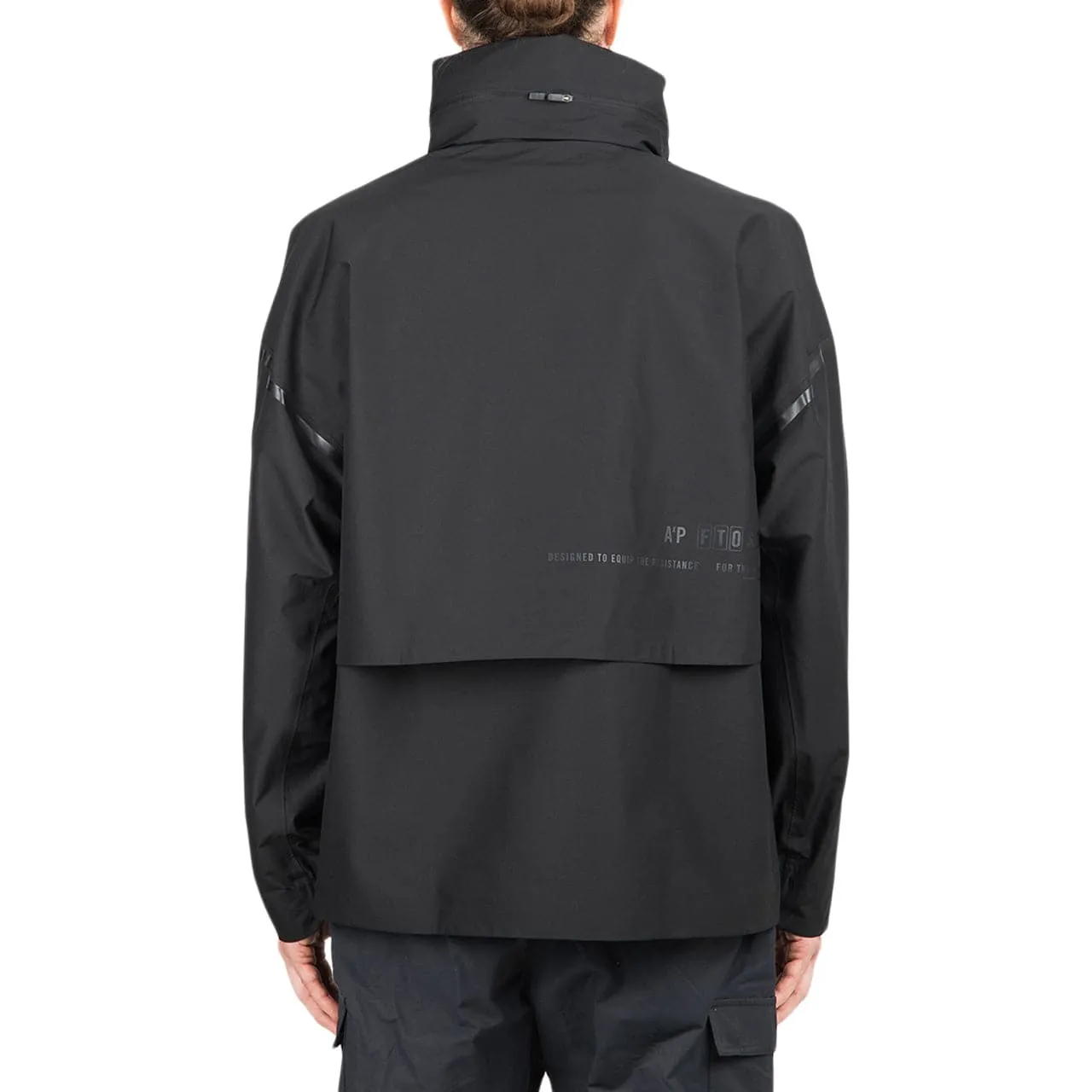 Black adidas Parley Myshelter Rain Jacket