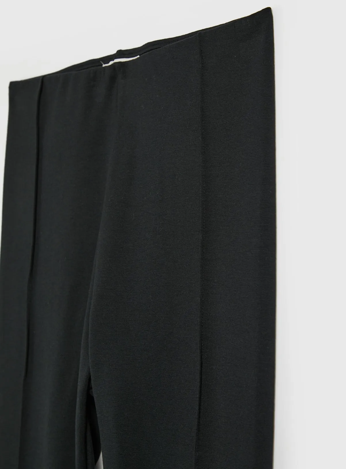 Black Smart Ponte Pintuck Leggings 20R - Buy Online at Tu