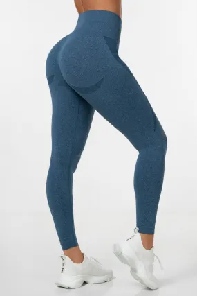 Blue Navy Leggings for Active Movement