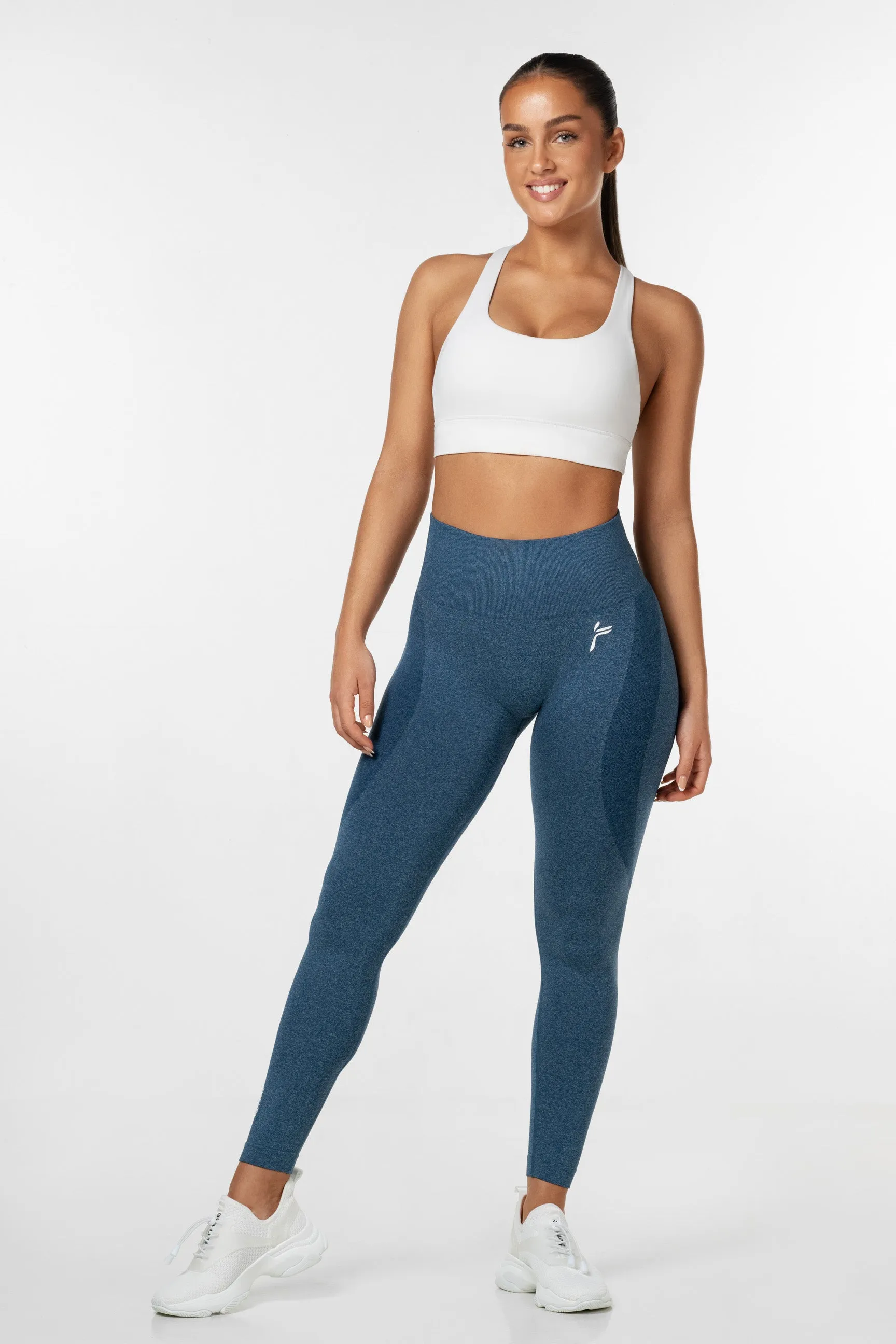 Blue Navy Leggings for Active Movement