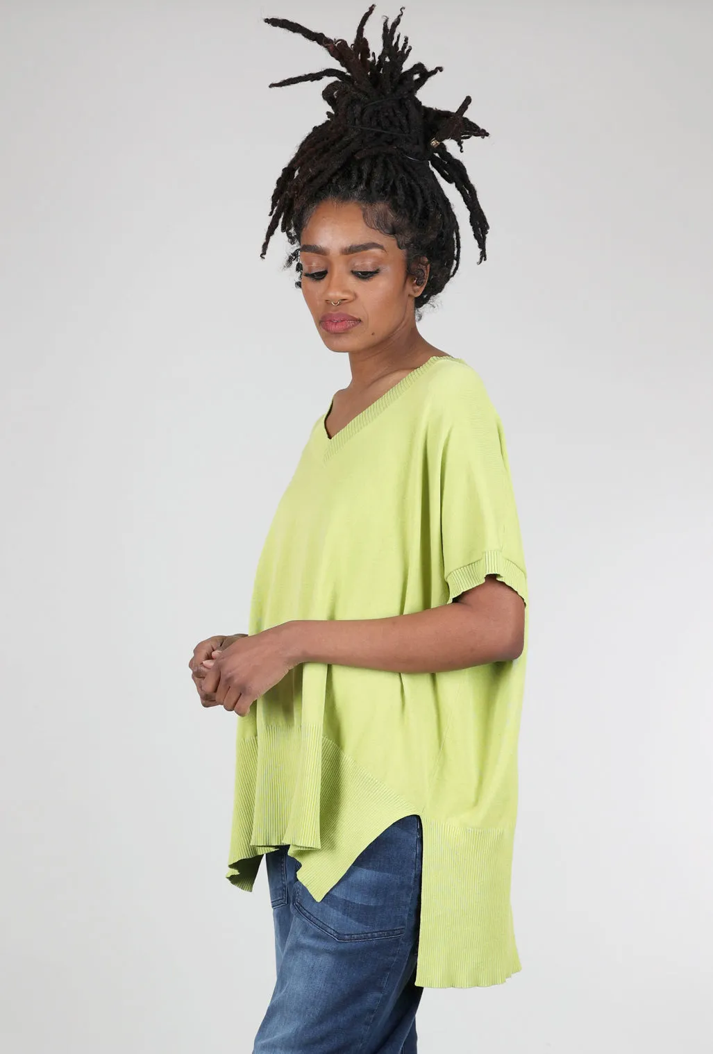 Bobbie Sweater, Chartreuse can be rewritten as Chartreuse Bobbie Sweater - Shop Now.