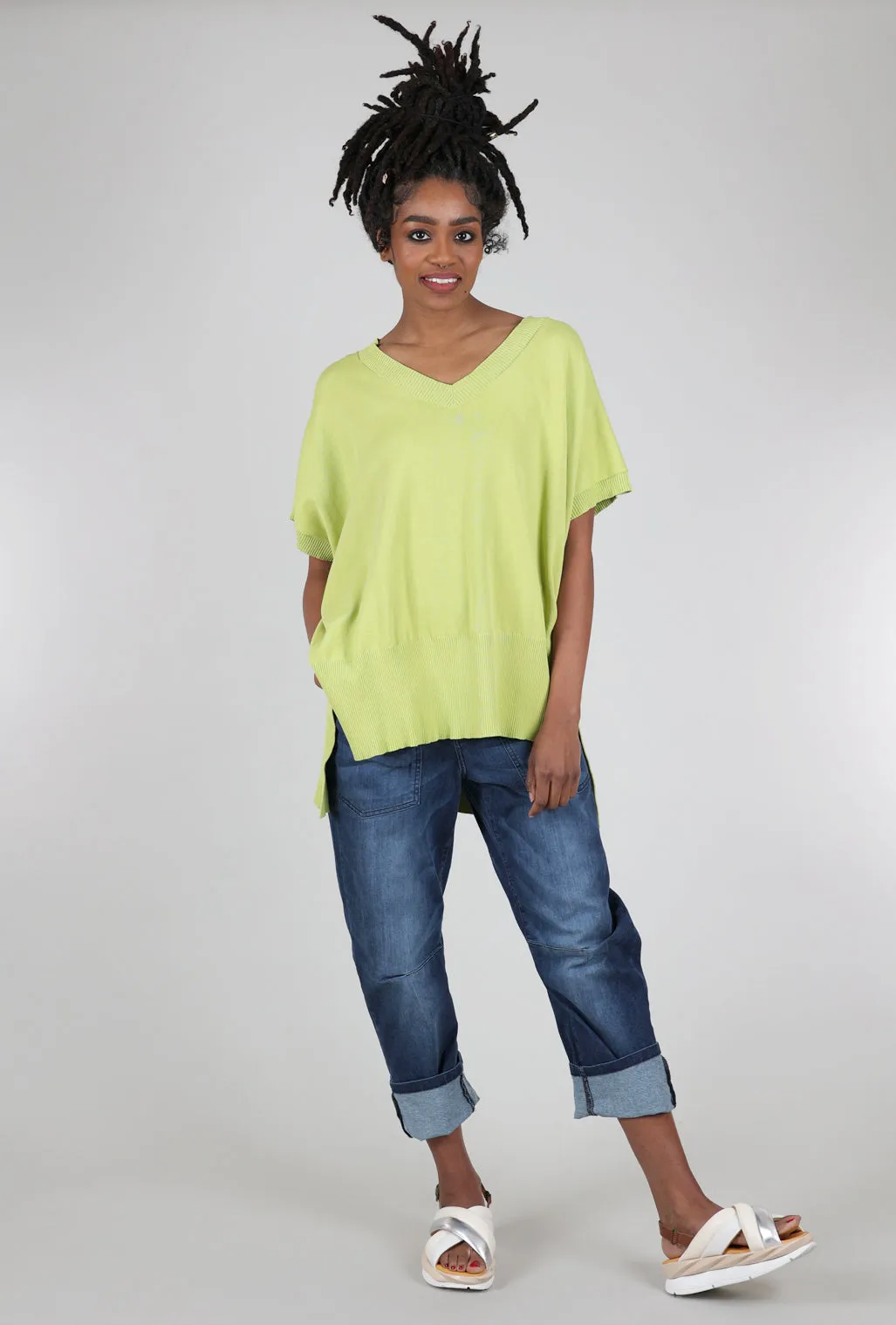 Bobbie Sweater, Chartreuse can be rewritten as Chartreuse Bobbie Sweater - Shop Now.