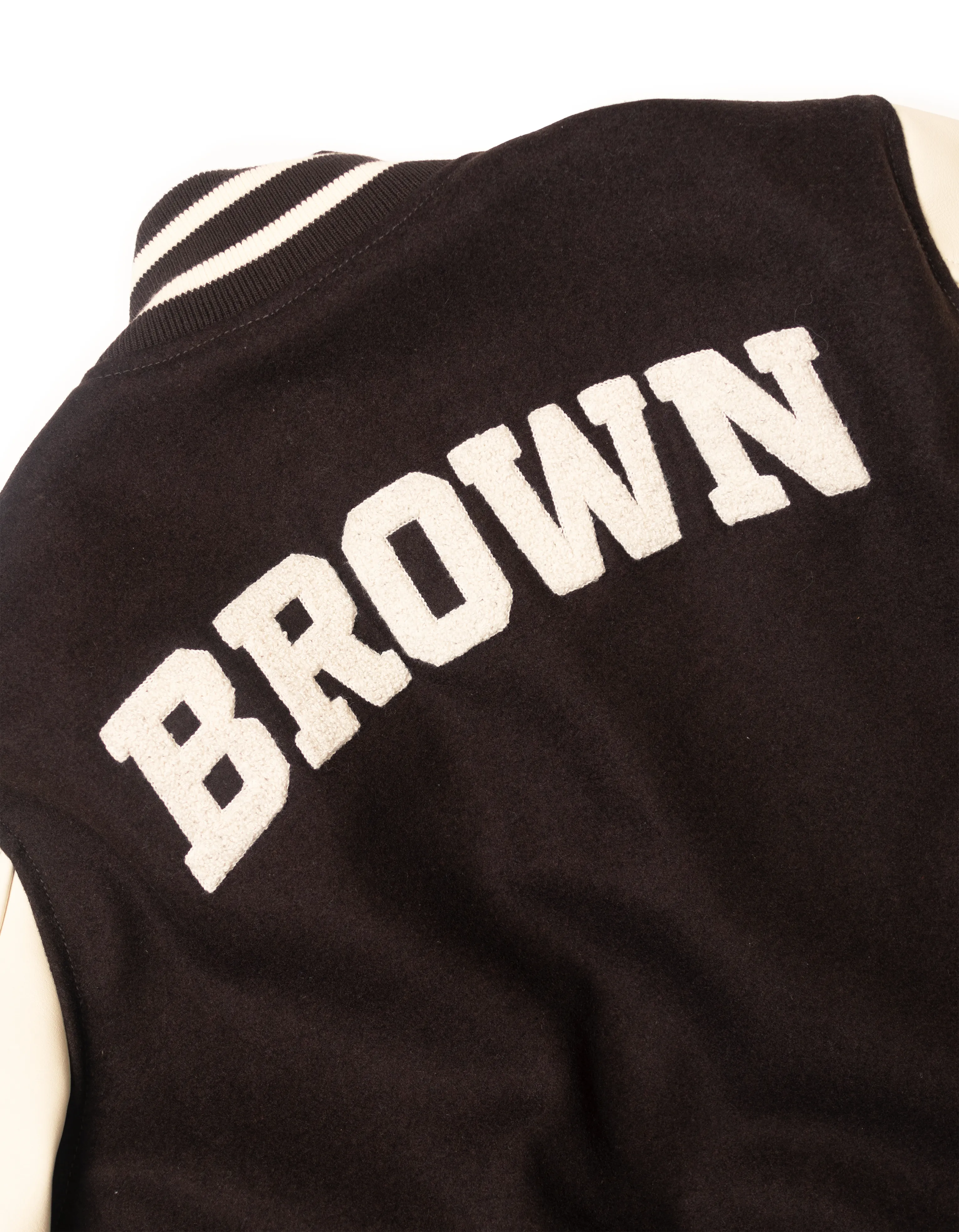 Brown Varsity Jacket - Brown - Shop Now