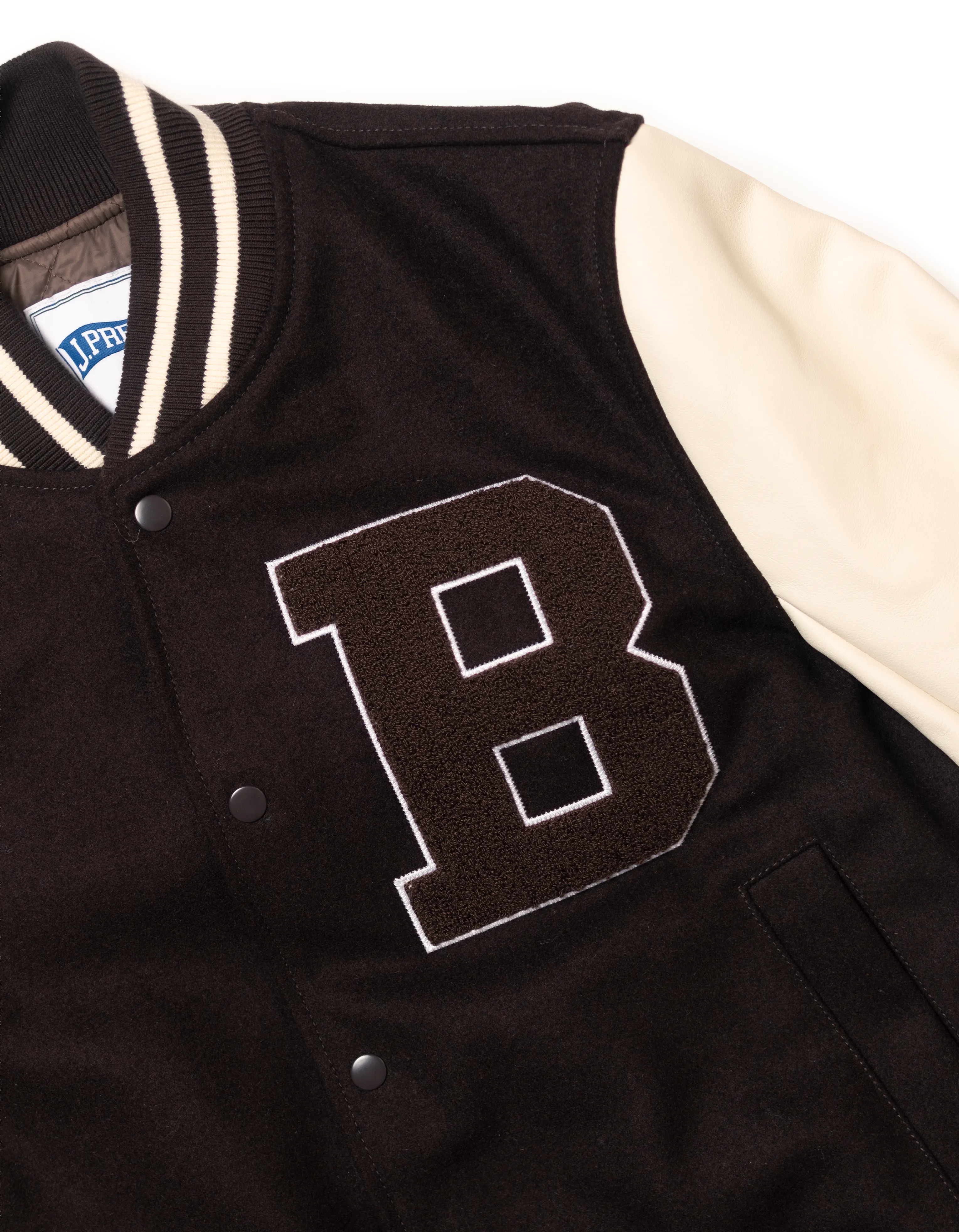 Brown Varsity Jacket - Brown - Shop Now