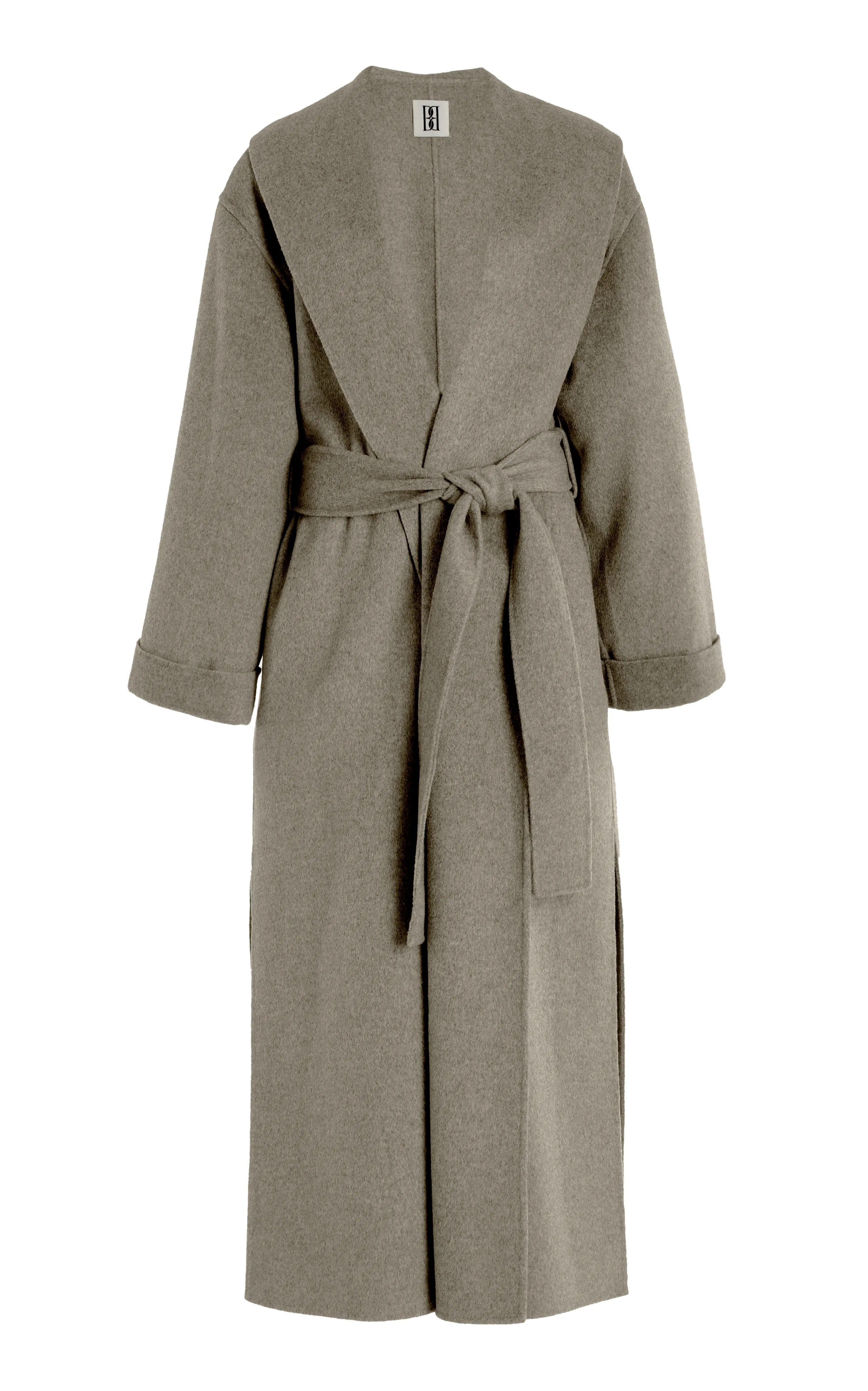 Malene Birger Felted Wool Wrap Trench Coat