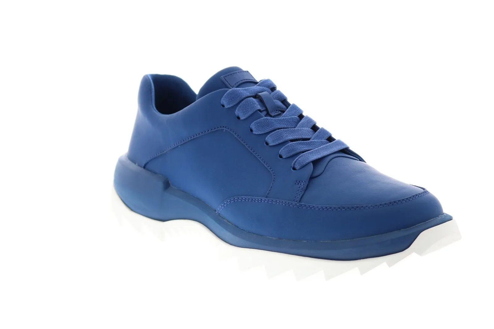 Camper Helix M's K100316-005 Mens Blue Leather Euro Sneakers Shoes