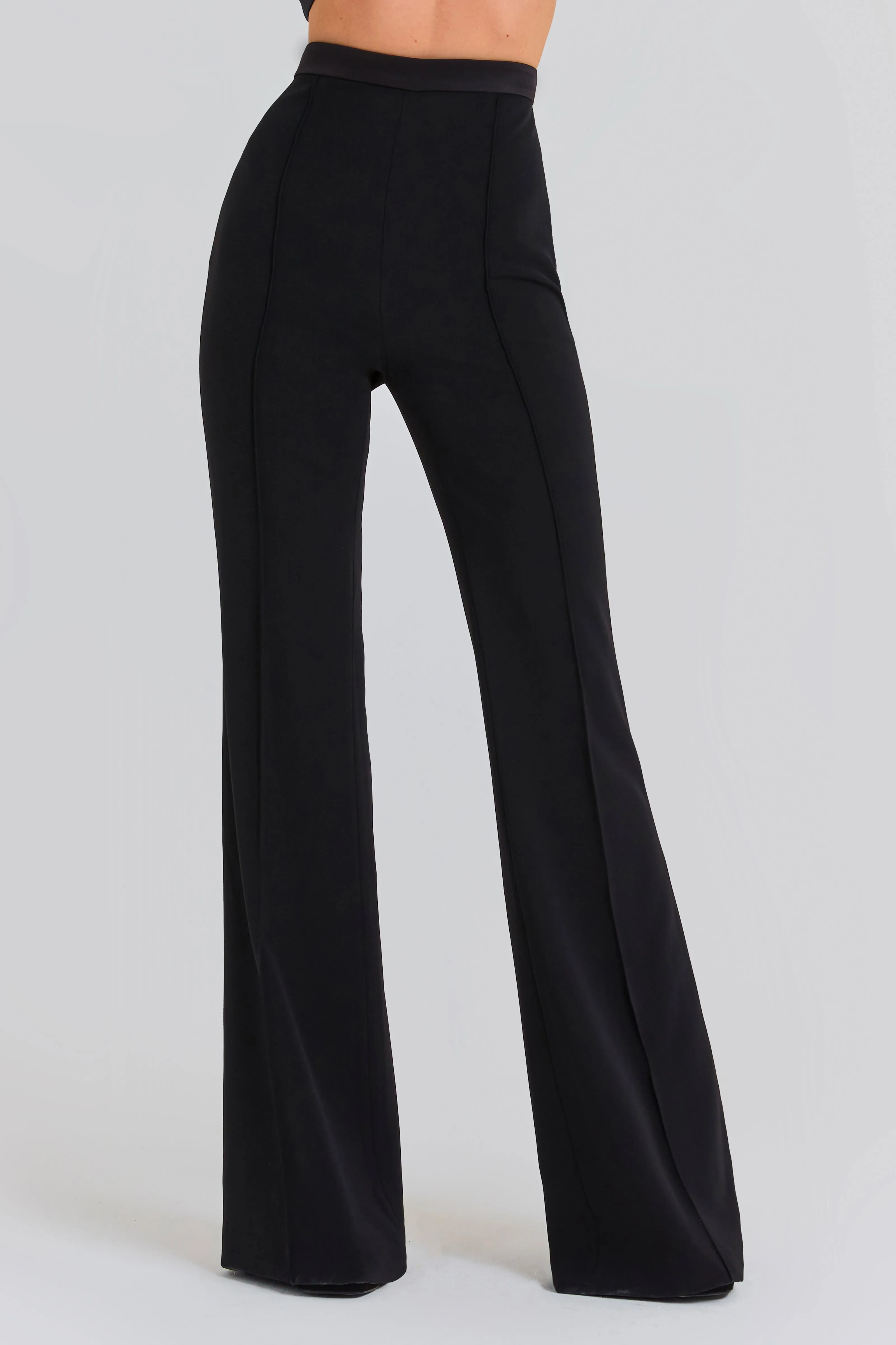 Black Charlotte Trousers