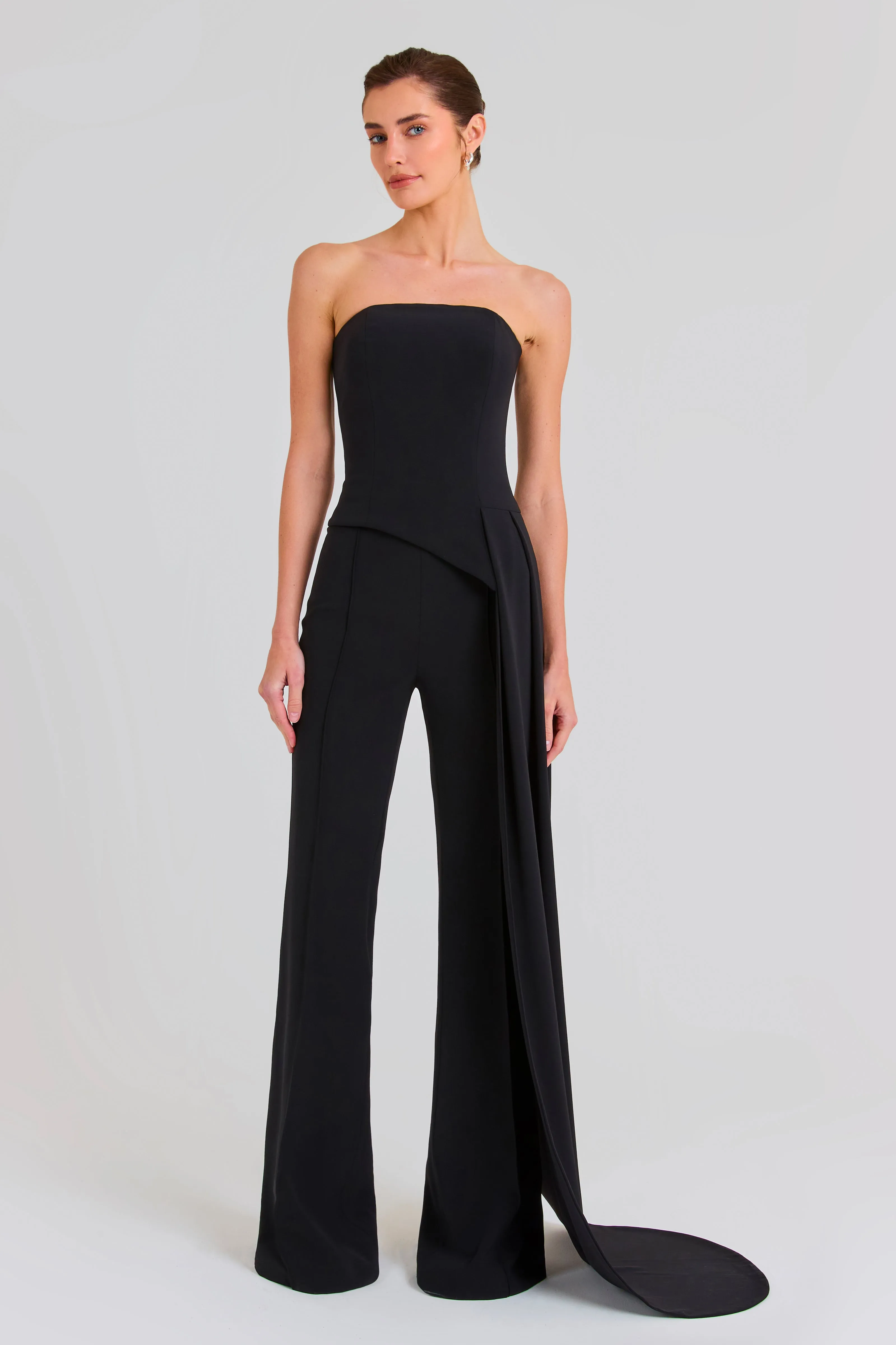 Black Charlotte Trousers