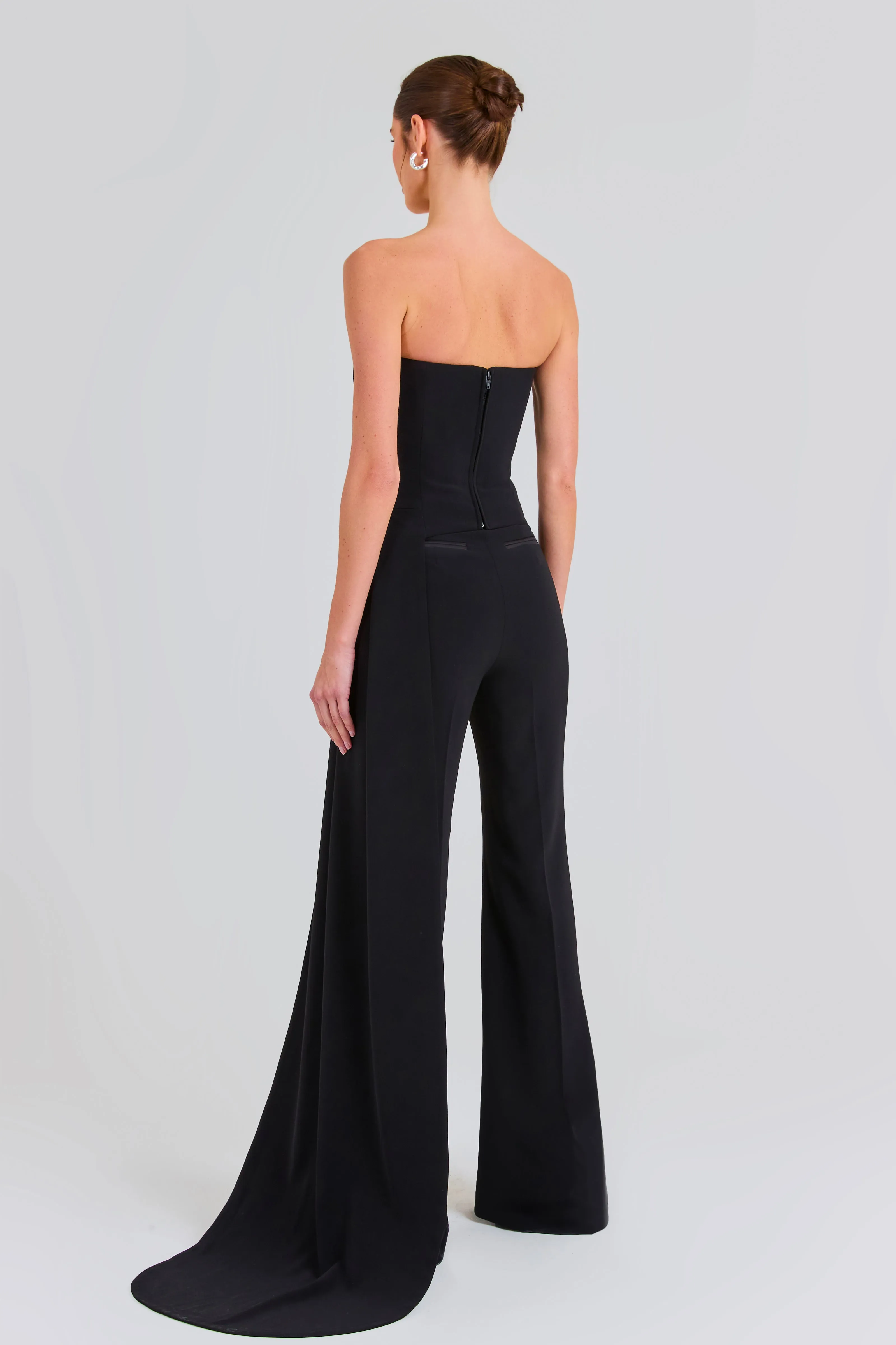 Black Charlotte Trousers