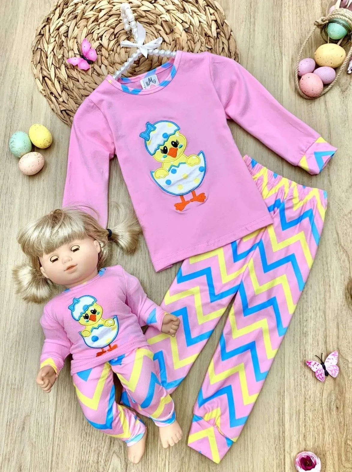 Chickadees Doll Outfit Set with Matching Loungewear - Top Pick