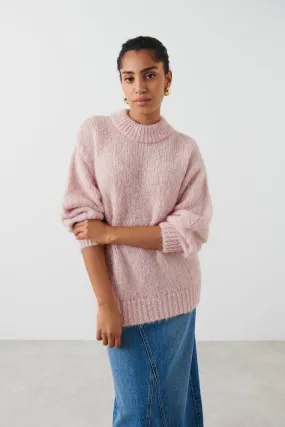 Cozy oversized knit sweater