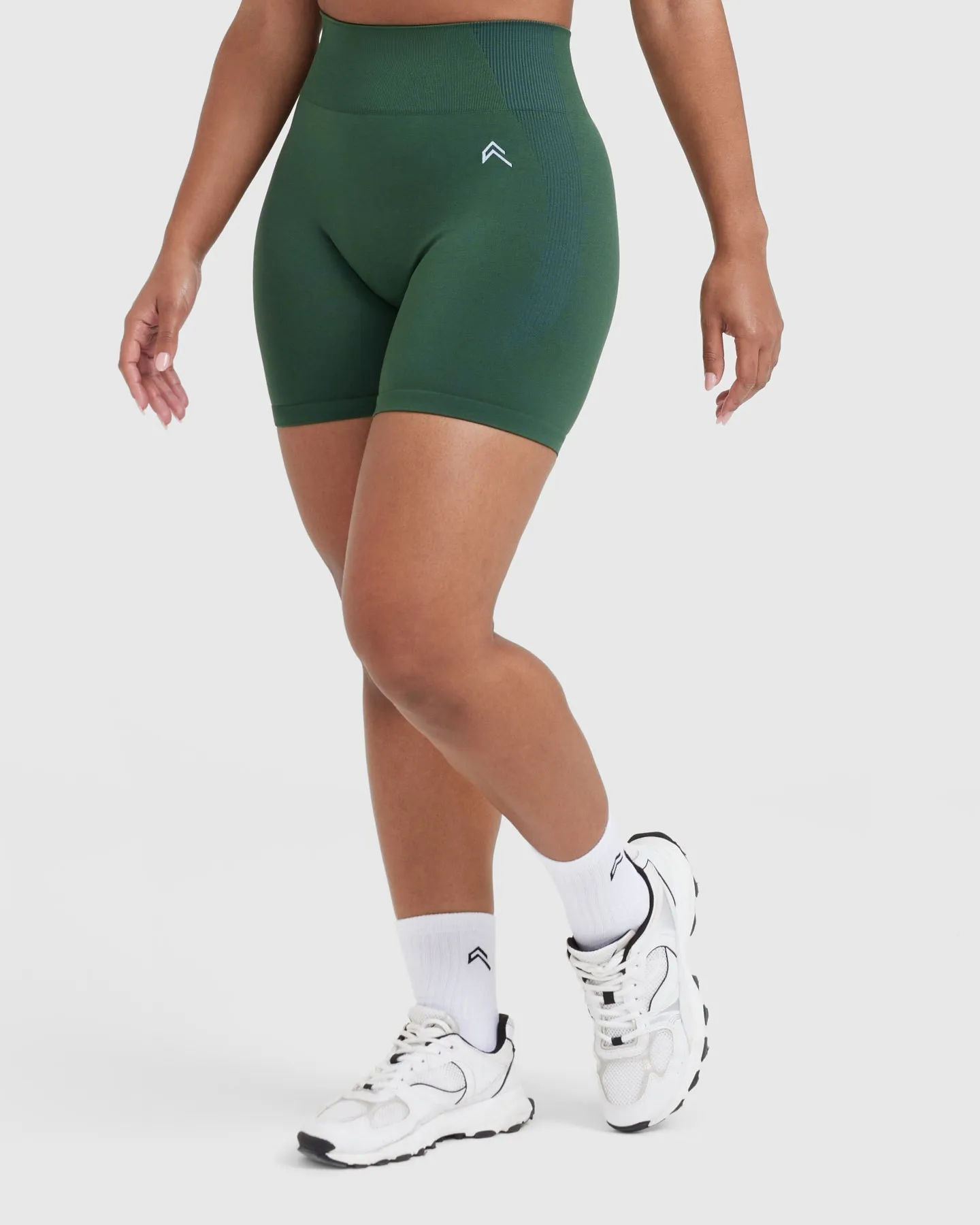 Evergreen Marl Classic Seamless 2.0 Mid Shorts