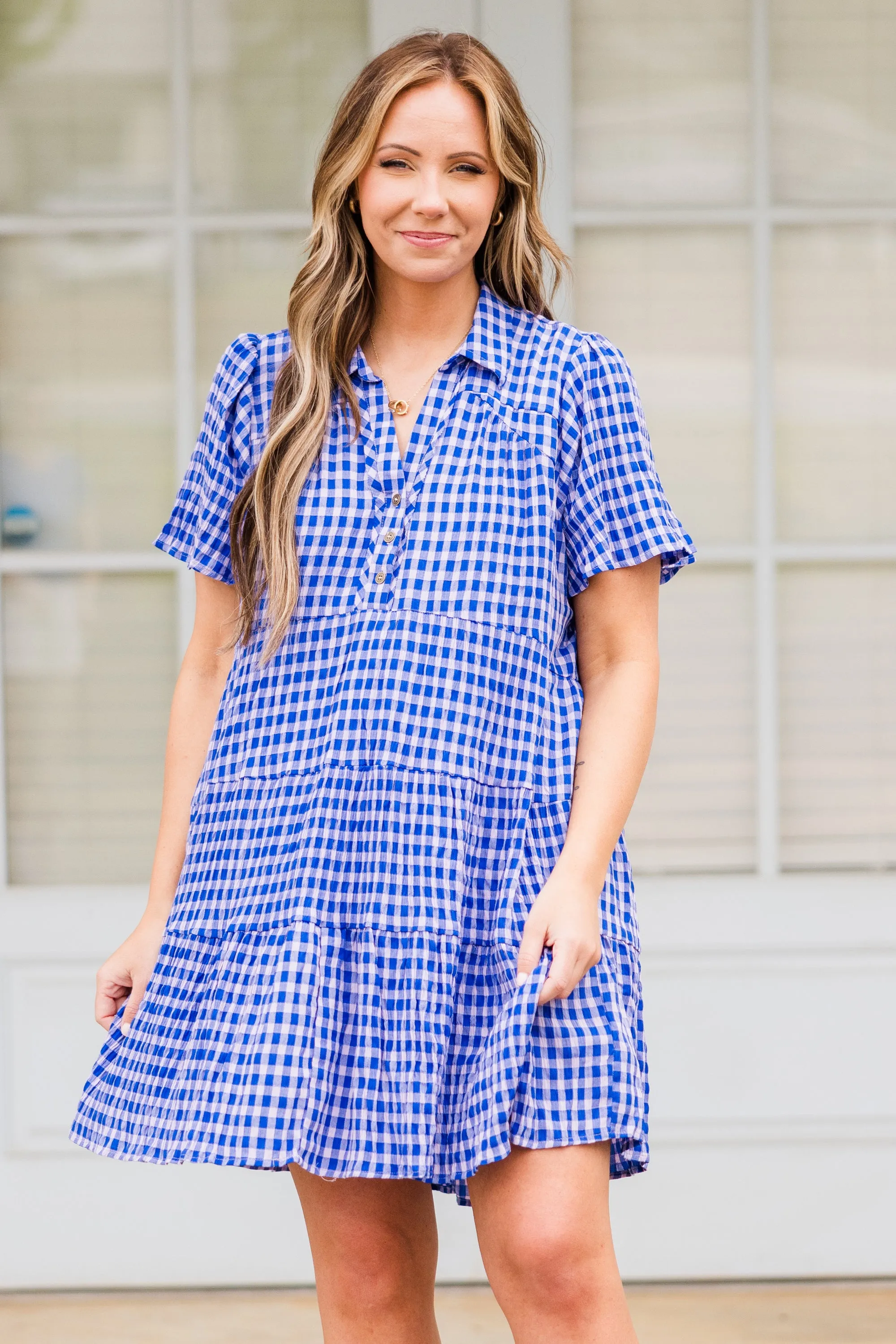 Cobalt Blue Jolene Dress