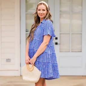 Cobalt Blue Jolene Dress