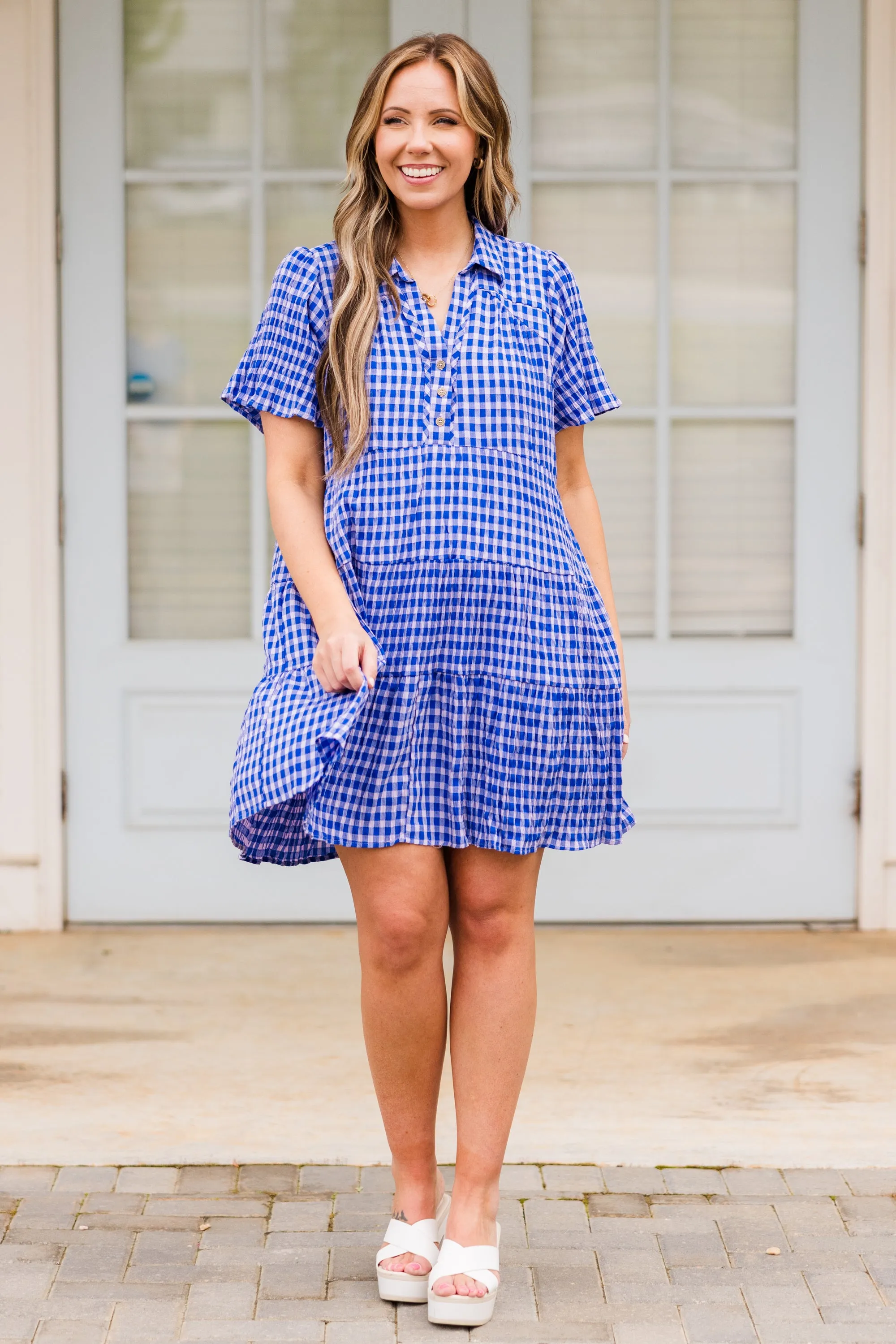 Cobalt Blue Jolene Dress