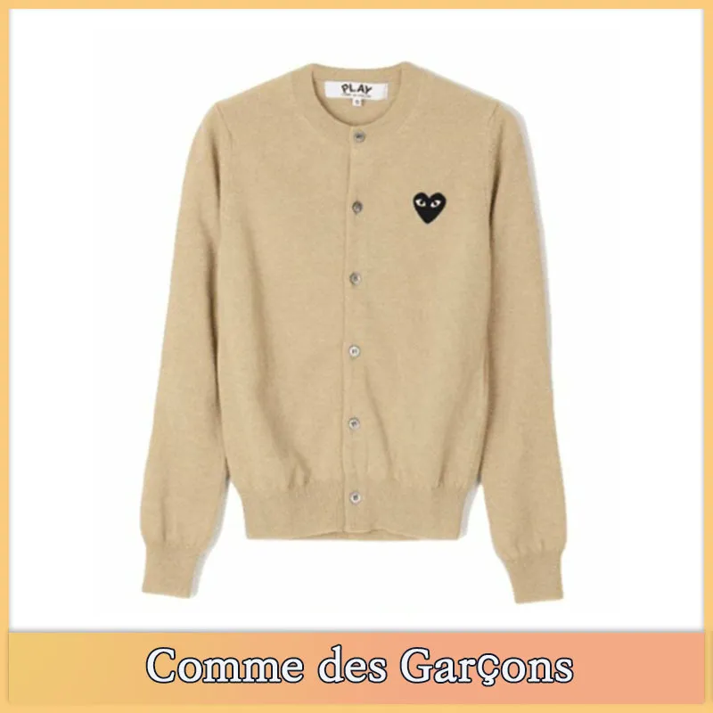 COMME des GARCONS  |Unisex Street Style Logo Cardigans