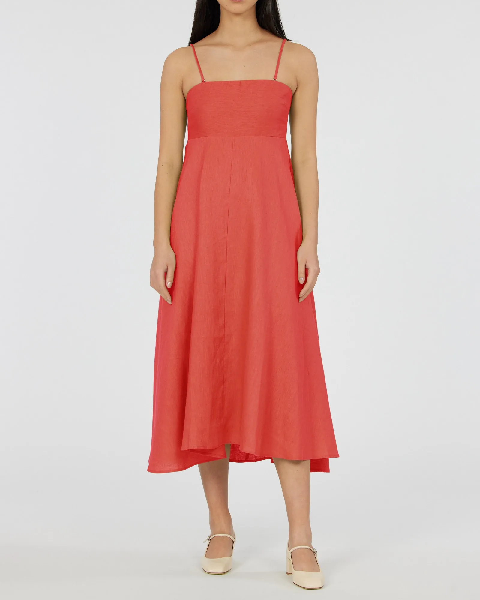 Corinna Linen Summer Dress