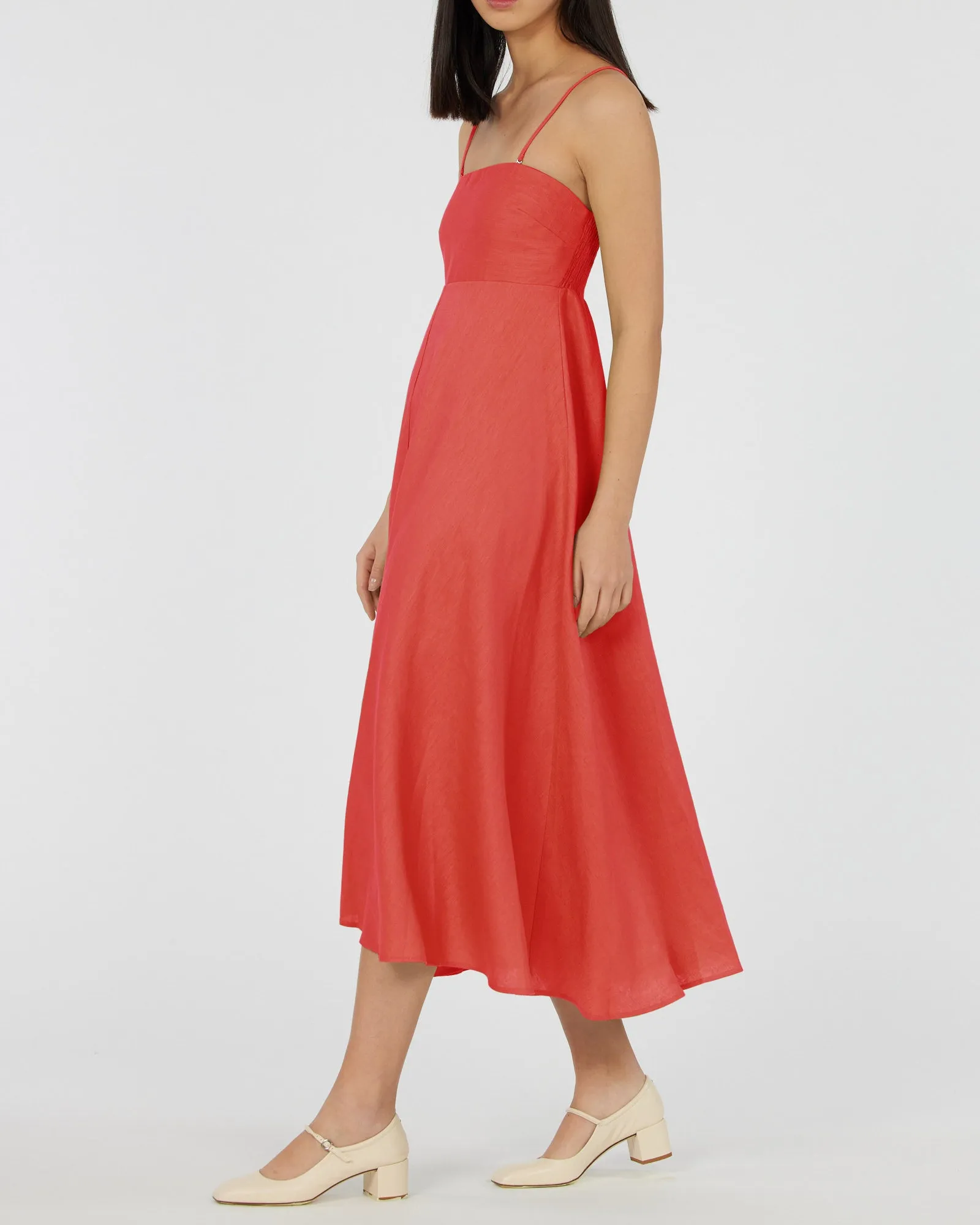 Corinna Linen Summer Dress