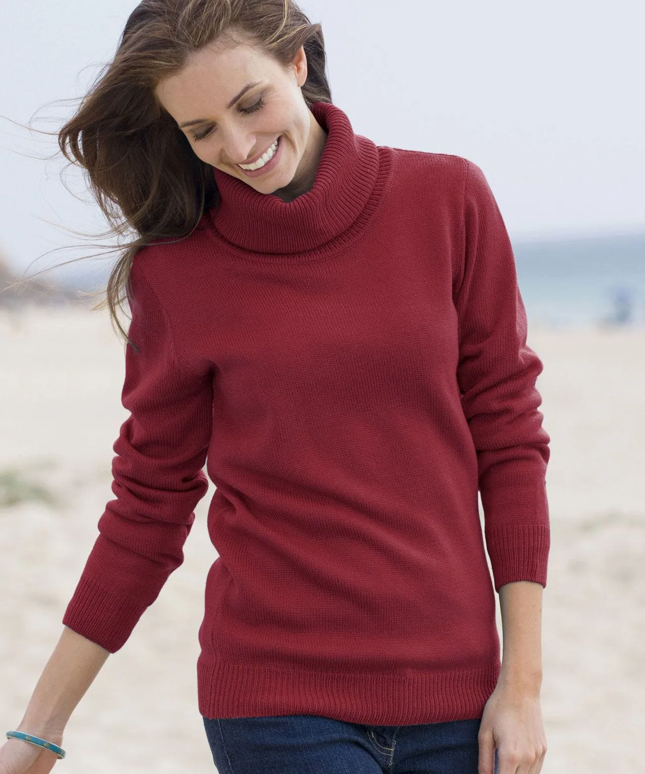 Stylish Cowl Neck Sweater