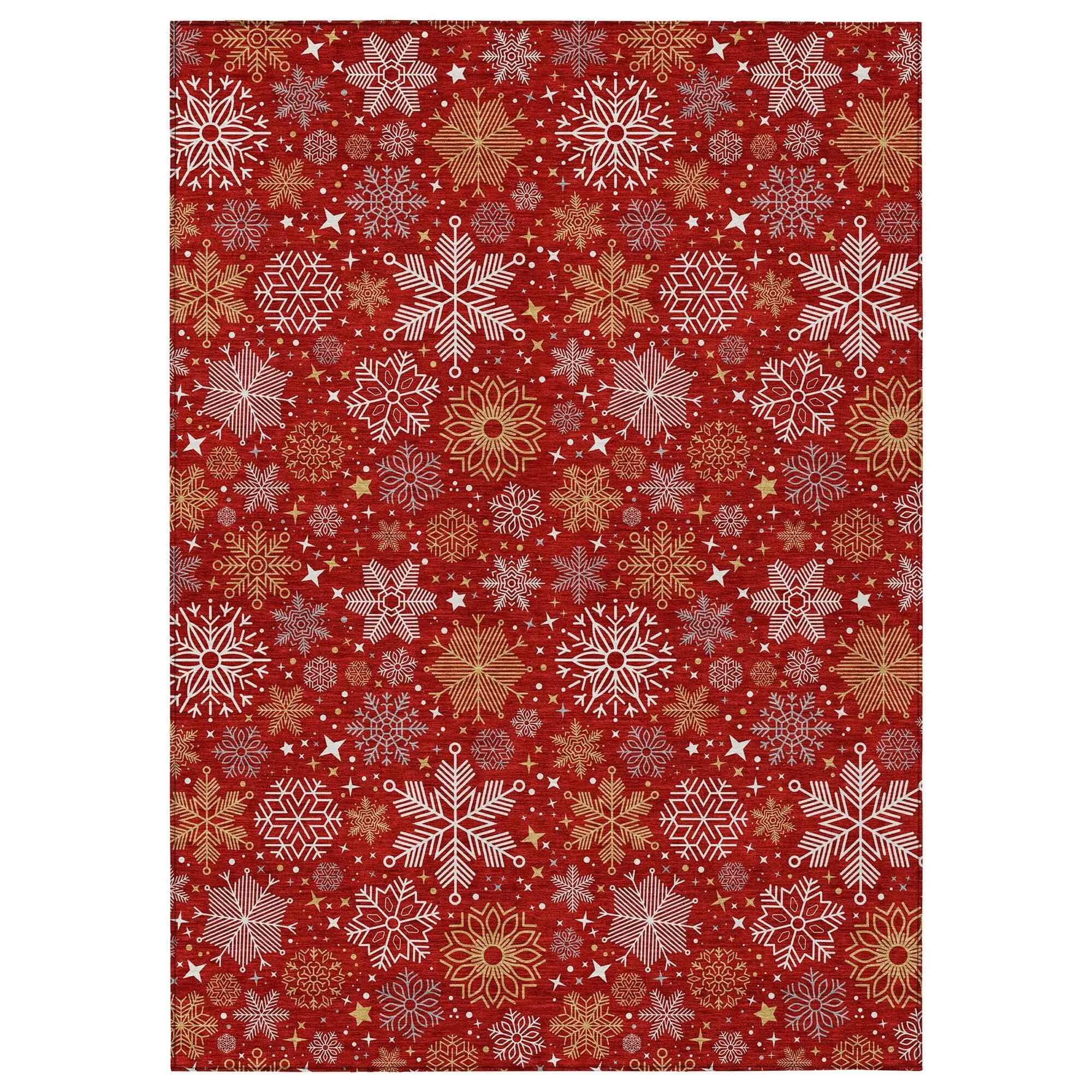 Dalyn Rug Company Wonderland WN31 3' x 5' Red Indoor/Outdoor Area Rug