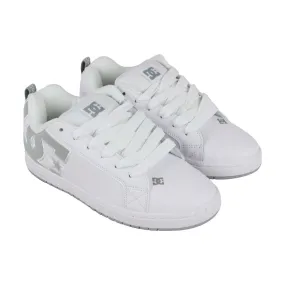 DC Court Graffik SE Men's White Leather Skate Sneakers Neuro Shoes