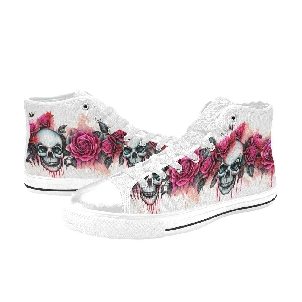 Deluxe Women's Skulls and Roses