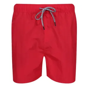 Red DKNY Cayman Swim Shorts