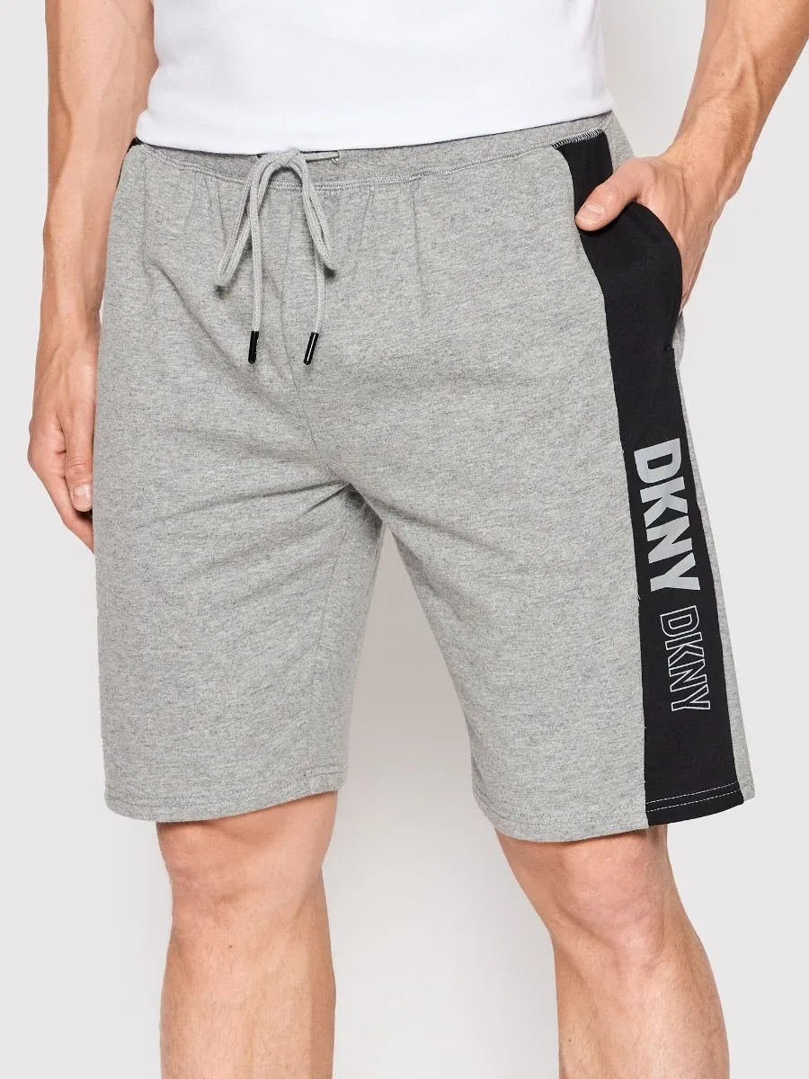 Grey Marl DKNY River Ban Lounge Shorts