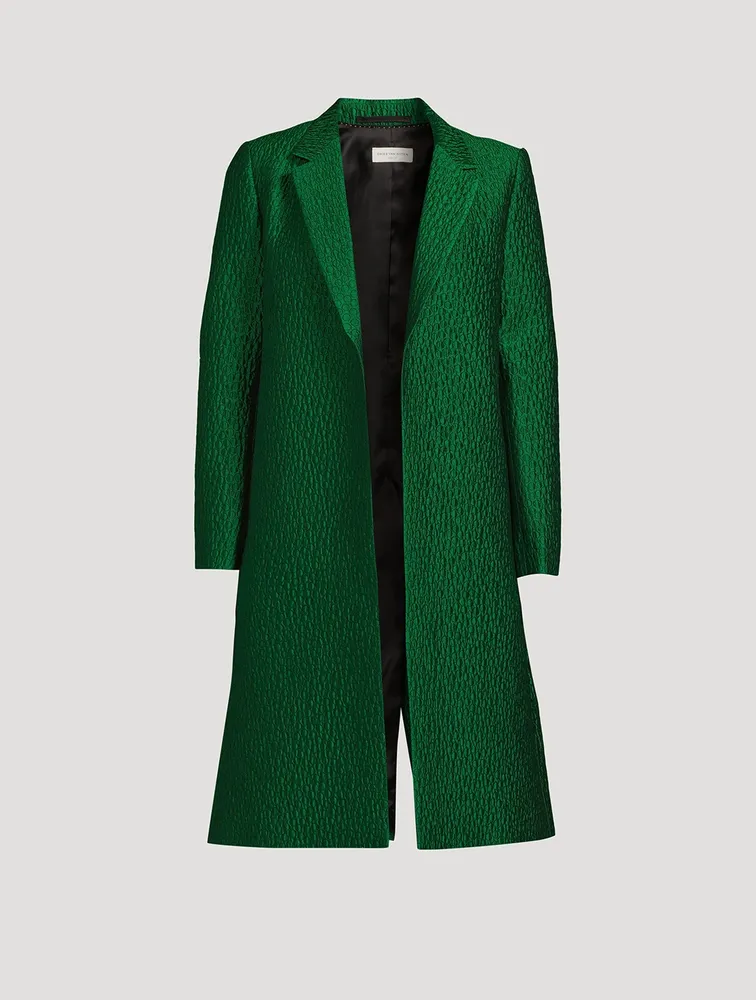 DRIES VAN NOTEN Embossed Coat - Richy Design