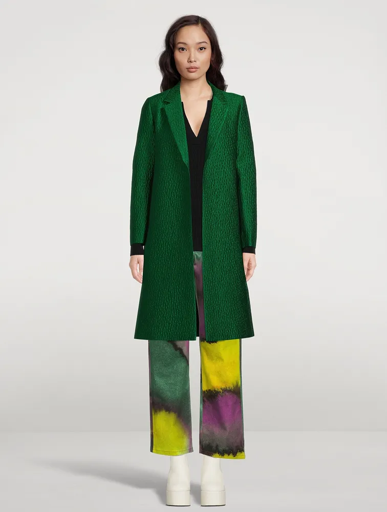 DRIES VAN NOTEN Embossed Coat - Richy Design