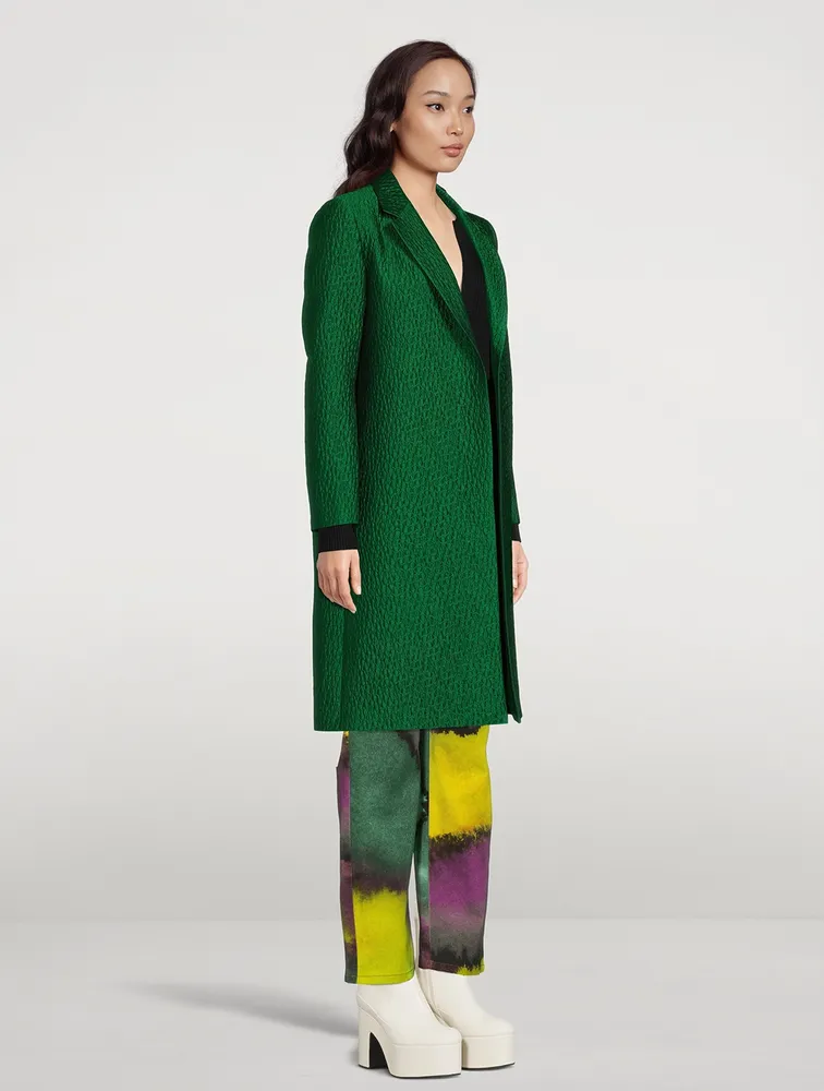 DRIES VAN NOTEN Embossed Coat - Richy Design