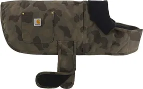 Durable Duck Insulated Camo Dog Chore Coat