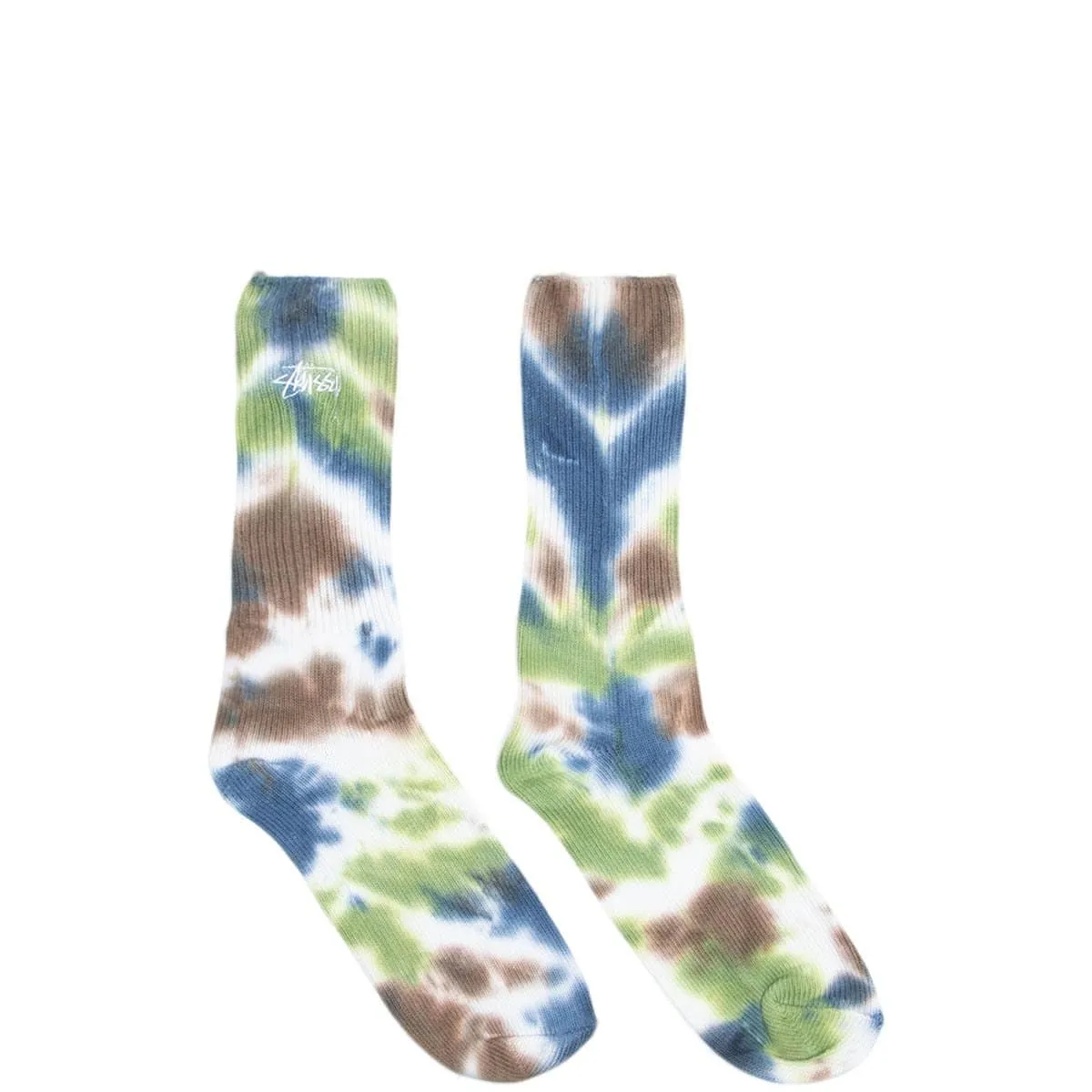 EARTH DYE CREW SOCKS Olive