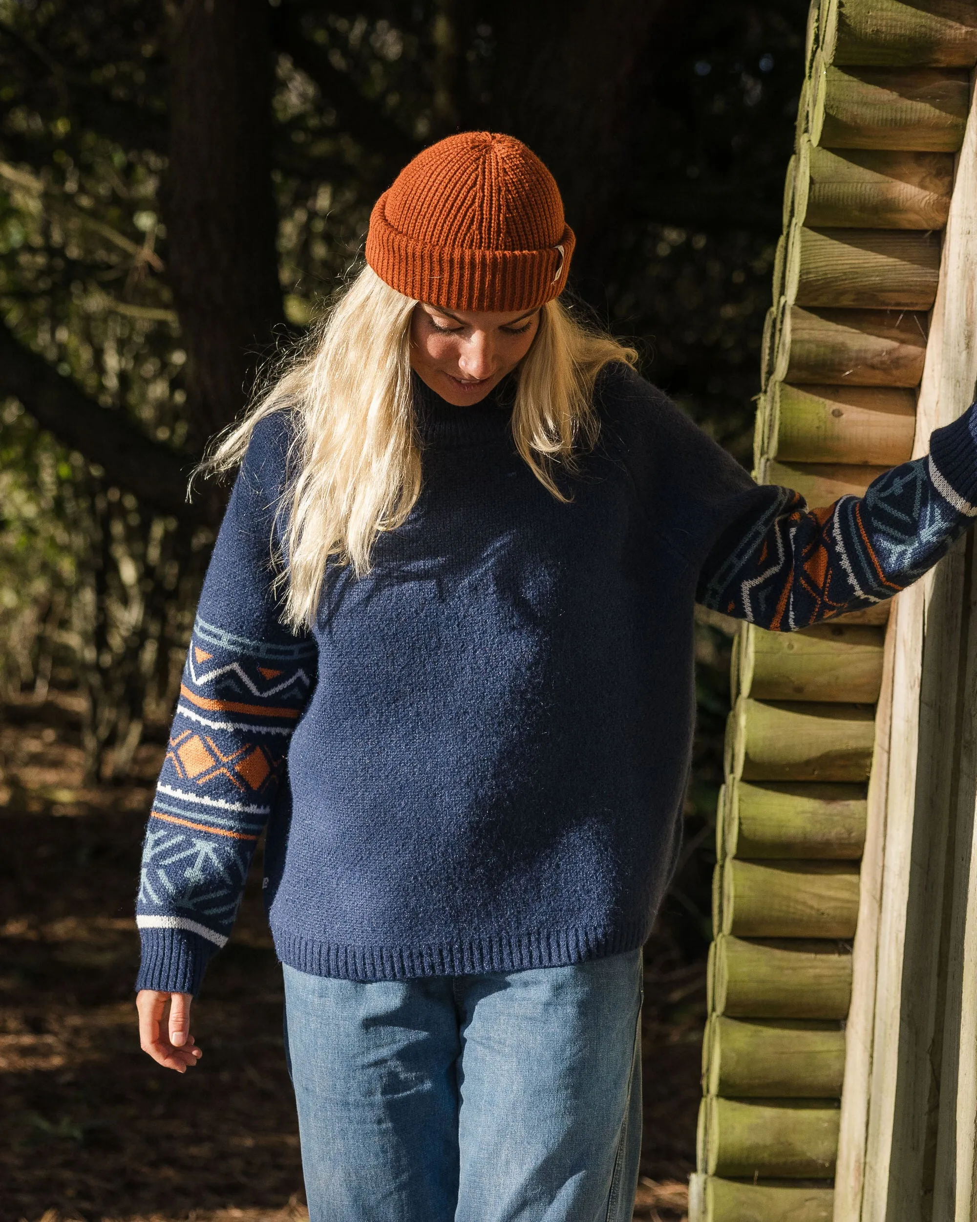 Eco-Friendly Knit Pullover